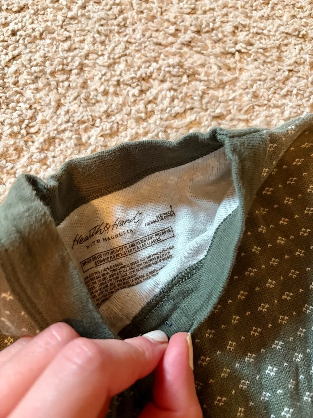 Hearth & Hand cozy olive